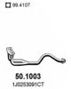 ASSO 50.1003 Exhaust Pipe